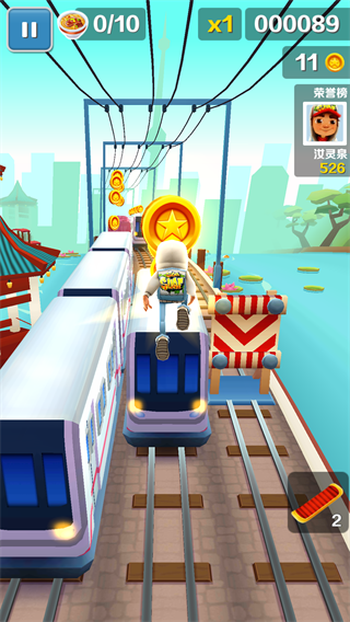 地铁跑酷破解版全无限高分攻略