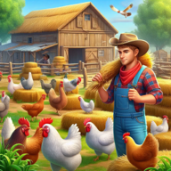 农用拖拉机鸡蛋农场(Farm Chicken Simulator)图标