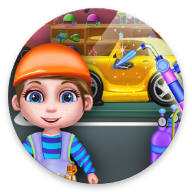 汽车修理工和洗车车库游戏图标