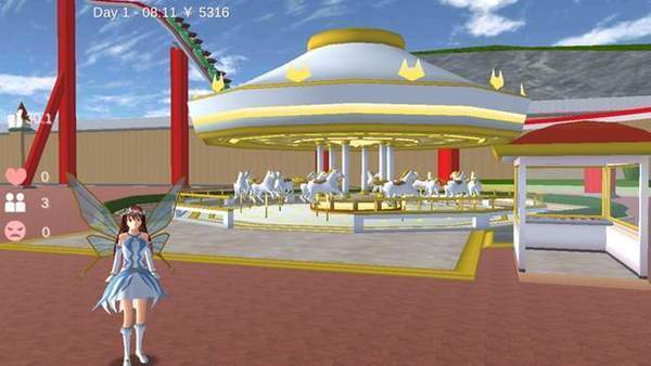 樱花校园模拟器1.038.50中文版（SAKURA SchoolSimulator）截图3