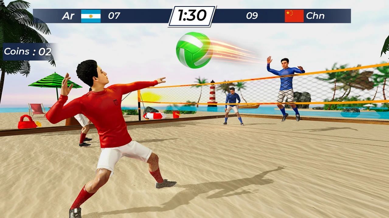 沙滩排球大作战游戏手机版截图3
